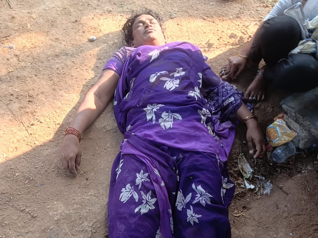ట్యాంకు వద్ద మహిళ మృతి