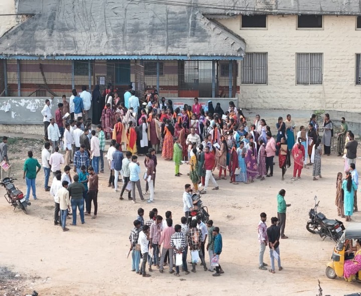 ఇంటర్ పరీక్షలపై డ్రోన్ల నిఘా