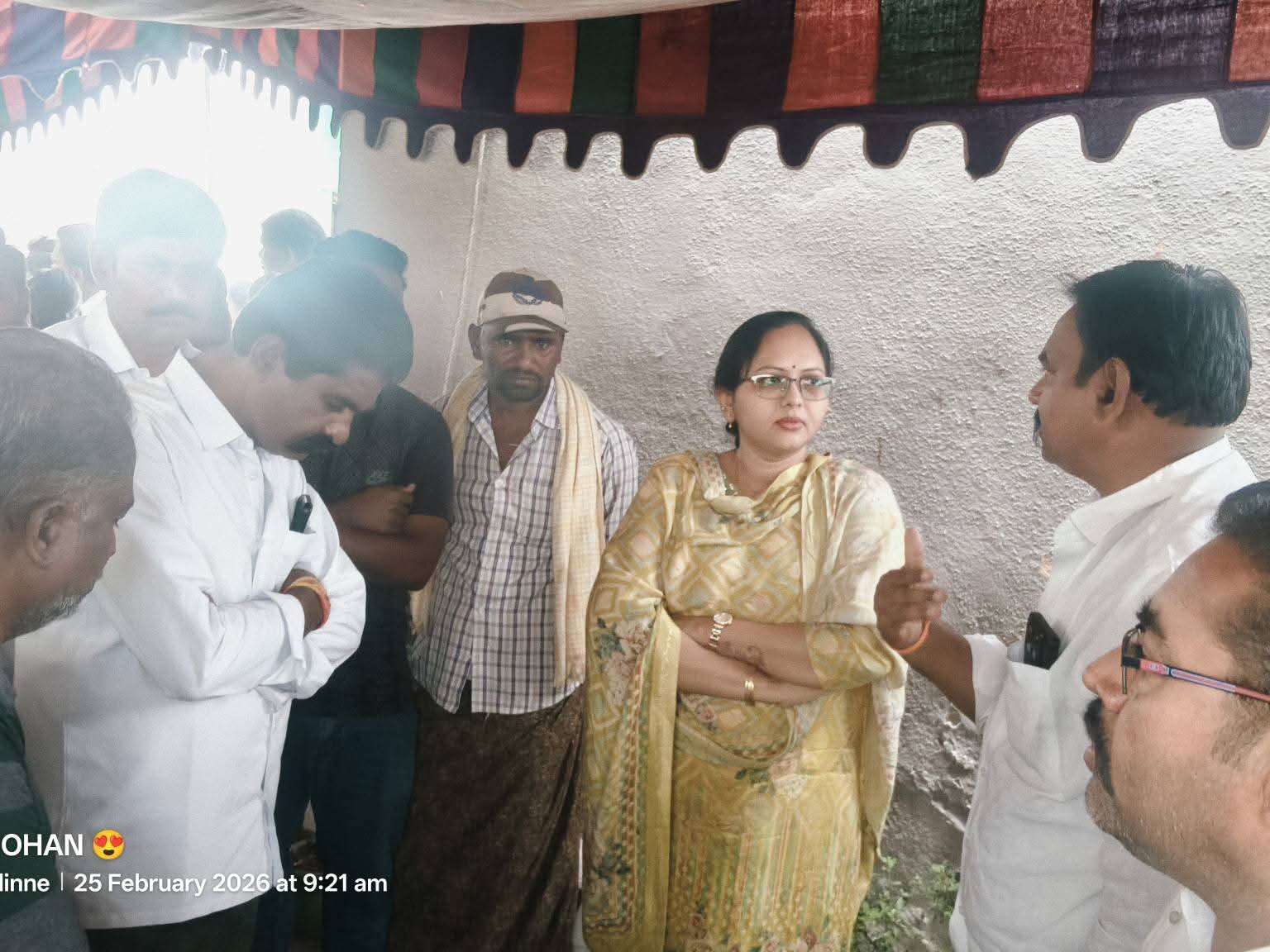 అమర సైనికుడి కుటుంబానికి పరామర్శ