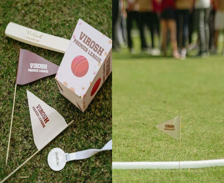 విజయ్, రష్మిక ప్రీ-వెడ్డింగ్‌లో క్రికెట్ మ్యాచ్‌