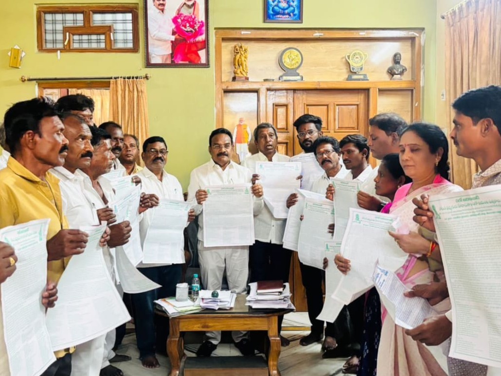 ‘జయంతికి రావాలని ఎంపీకి ఆహ్వానం’