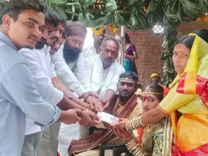 నిరుపేద వధువుకు పుస్తె మట్టెలు అందజేత