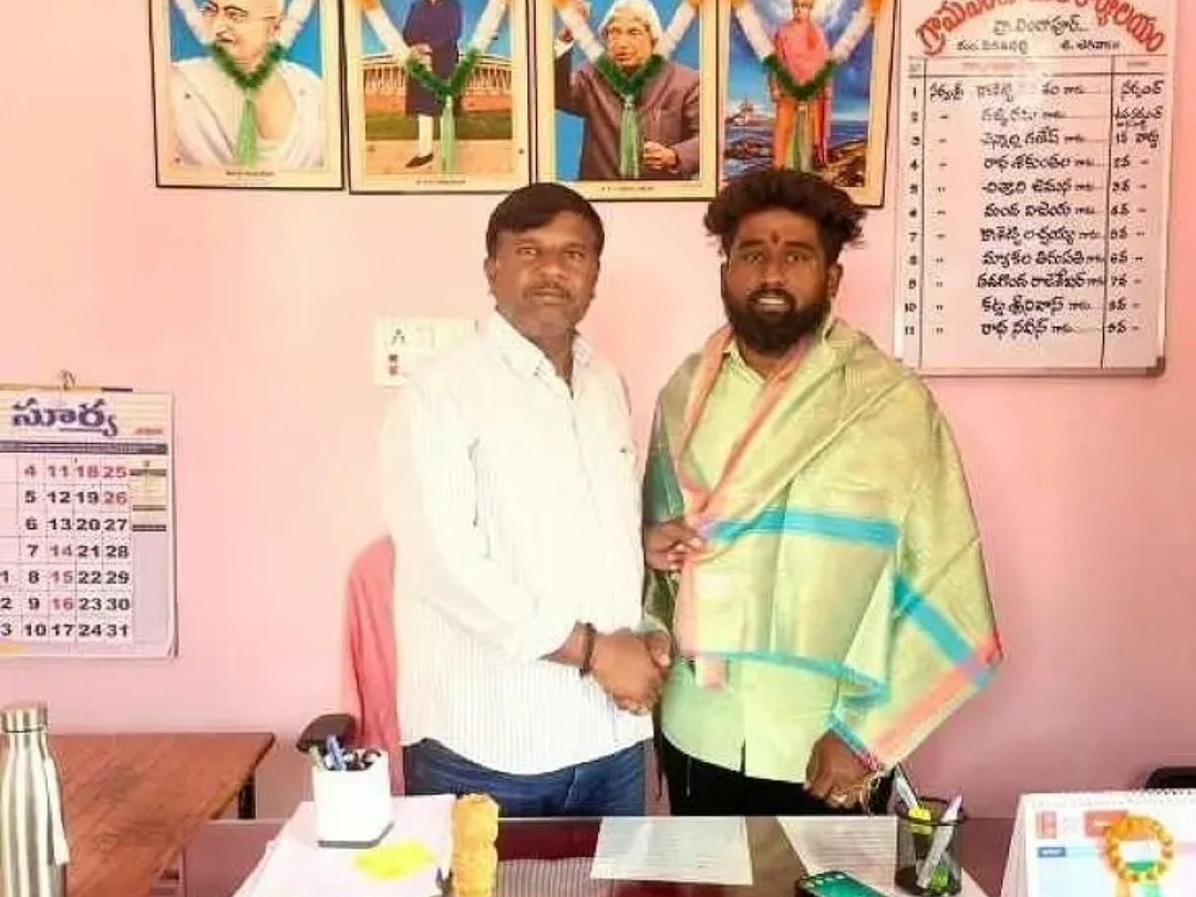 ఏఐఎస్ఎఫ్ రాష్ట్ర కౌన్సిల్ సభ్యుడిగా లింగాపూర్ వాసి