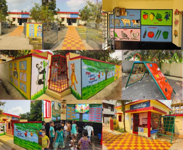 మంగళగిరిలో శరవేగంగా అభివృద్ధి పనులు