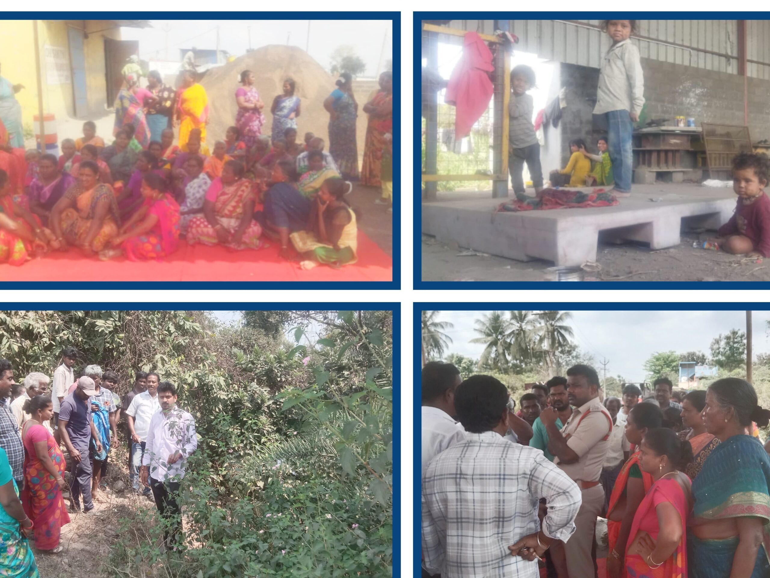 ఇటుక పరిశ్రమ కాలుష్యంపై రాస్తారోకో