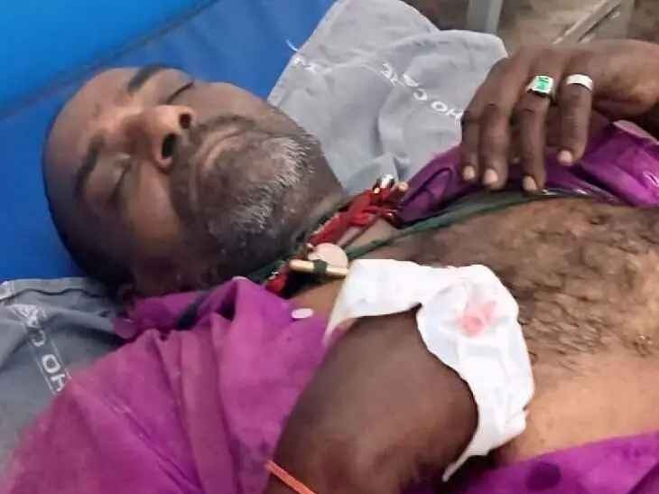 కడివేడు గ్రామ సమీపంలో రోడ్డు ప్రమాదం