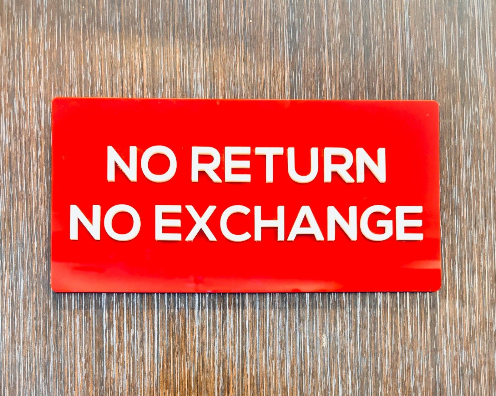 నో రిటర్న్ బోర్డులు పెడితే శిక్ష తప్పదు!