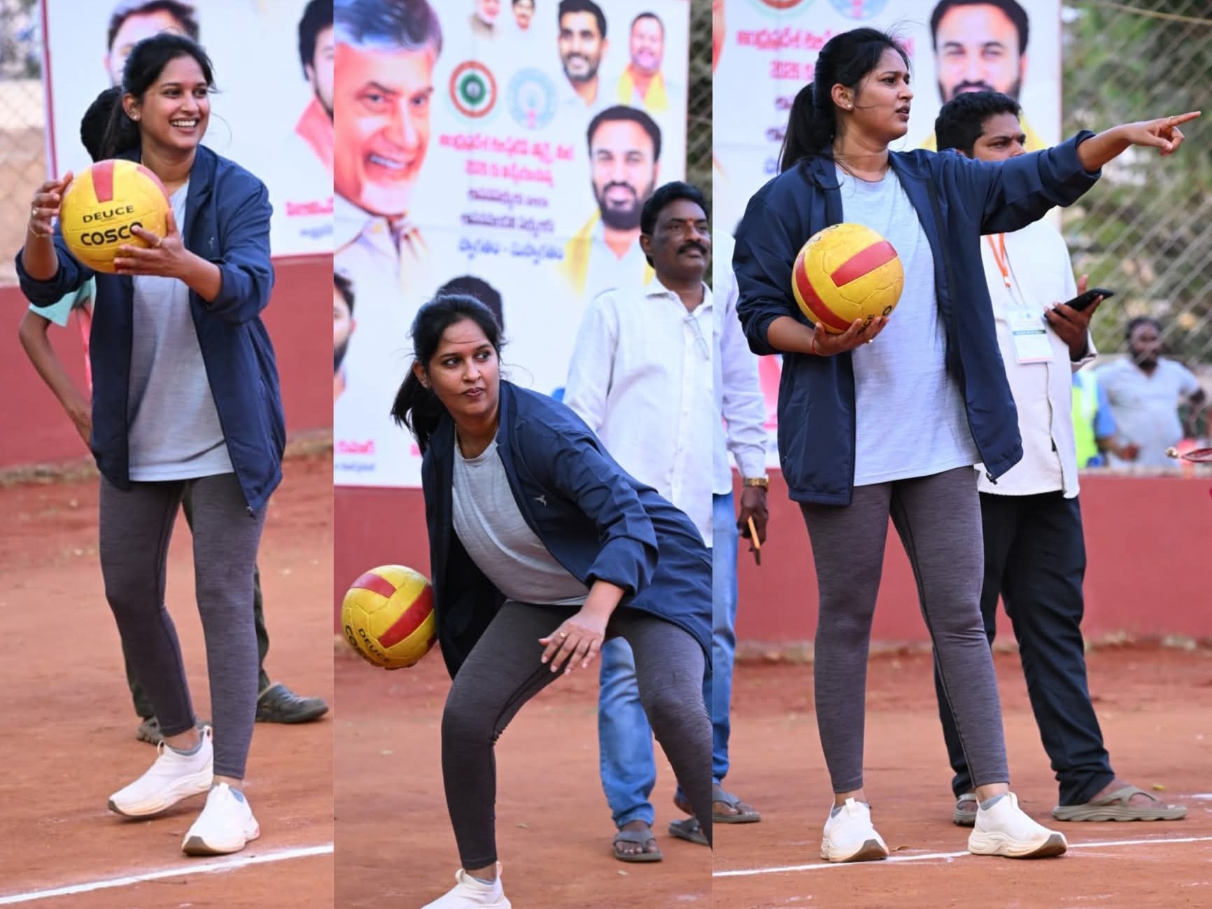 క్రీడా పోటీల్లో ఎమ్మెల్యే బండారు శ్రావణి