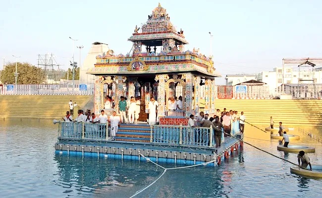 నేటి నుంచి శ్రీవారి సాలకట్ల తెప్పోత్సవాలు