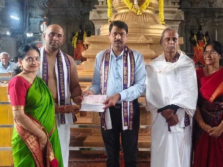 రామయ్య ముత్యాల తలంబ్రాల కోసం భారీ విరాళం