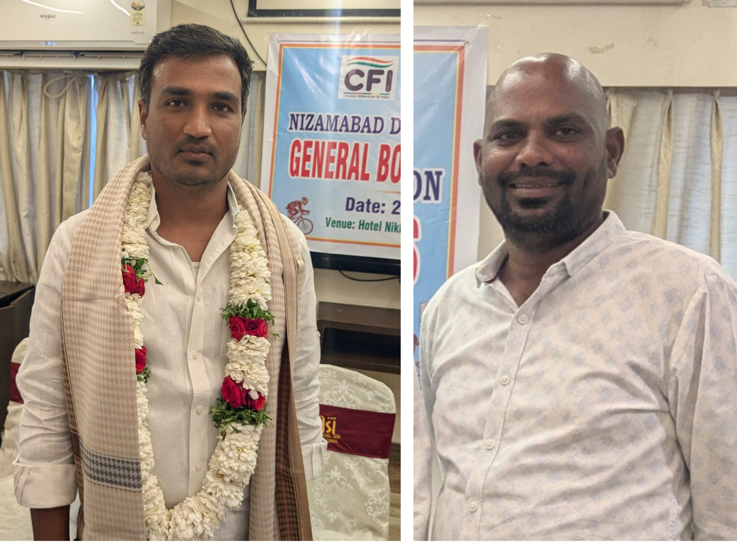 జిల్లా సైక్లింగ్ సంఘం వైస్ ప్రెసిడెంట్‌‌గా గంగారెడ్డి