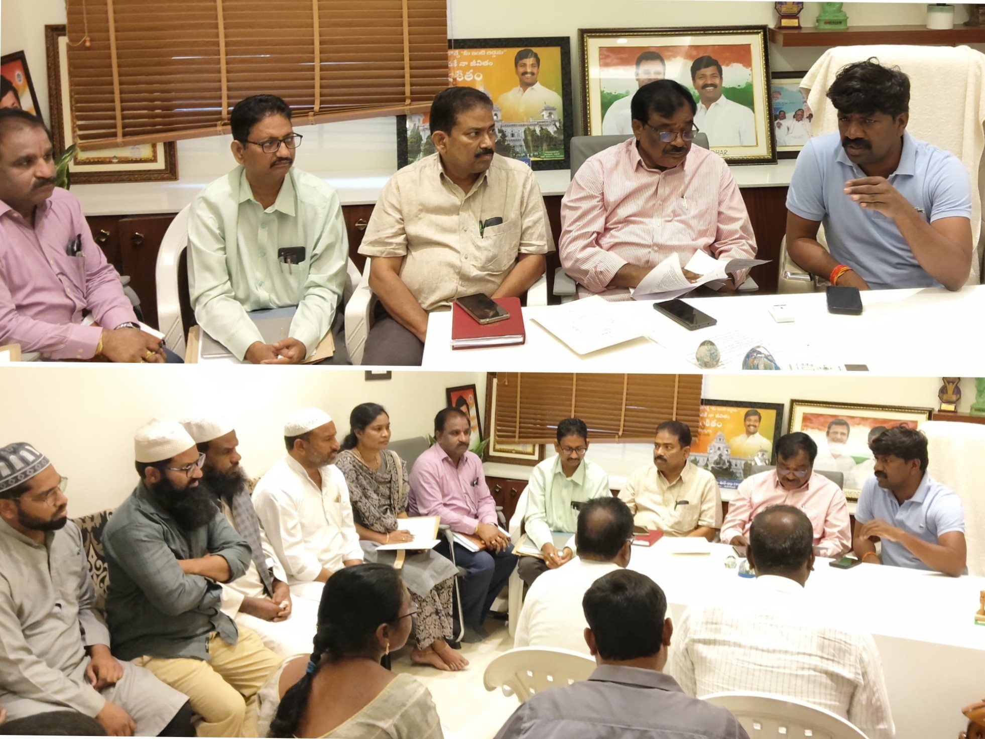 ఇఫ్తార్ కార్యక్రమంపై ఎమ్మెల్యే సమీక్ష