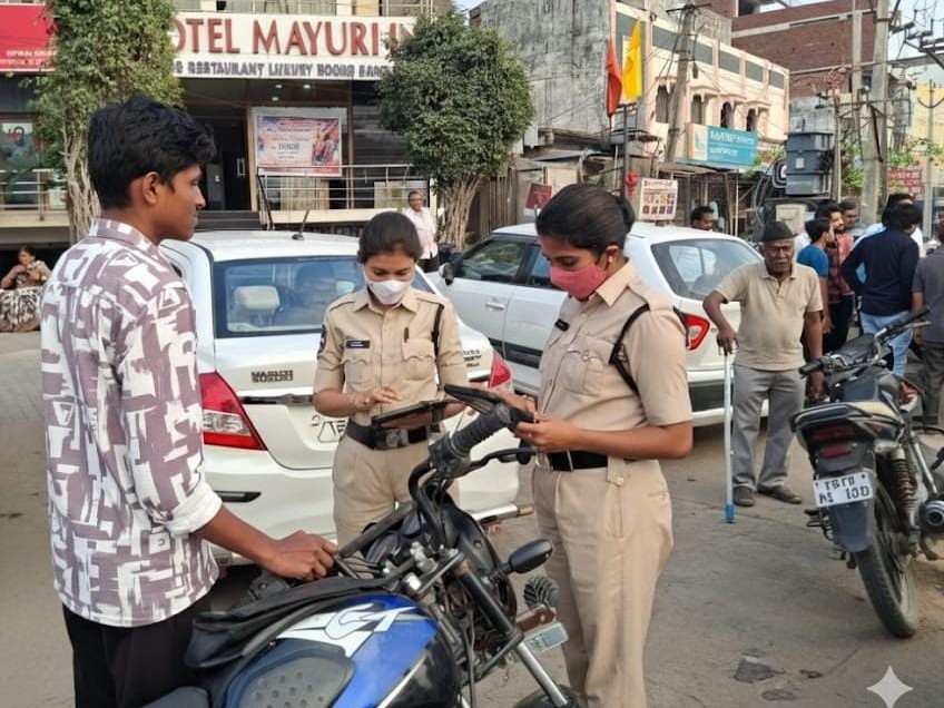 ప్రజల రక్షణే నారీ శక్తి ప్రధాన లక్ష్యం: SP