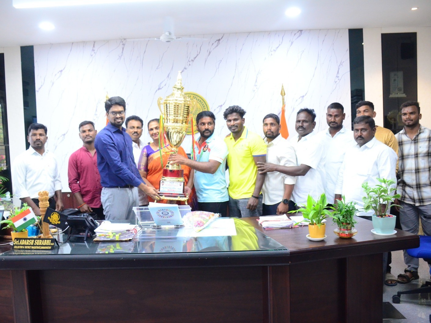 ‘సీఎం-కప్’ రాష్ట్ర స్థాయి కబడ్డీ పోటీల్లో జిల్లా జట్టు విజయం