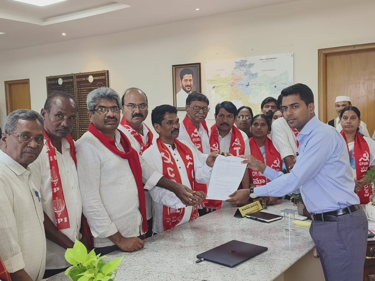 వెలుగుమట్ల ప్రజలకు న్యాయం చేయండి: సీపీఐ ఎంఎల్