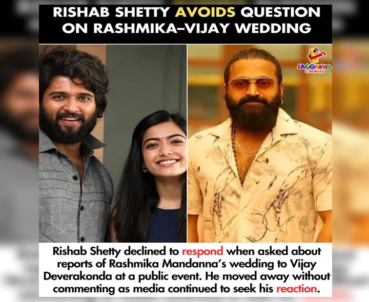 విజయ్, రష్మిక పెళ్లి.. రిషబ్ శెట్టి ఎమన్నాడంటే?