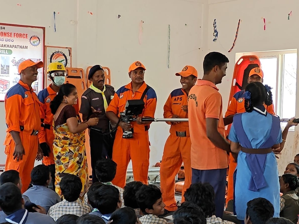 ప్రమాదాల నుంచి రక్షణకు మాక్ డ్రిల్