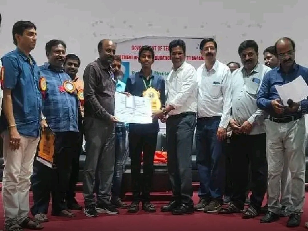 సిద్దిపేట విద్యార్థికి స్టేట్ సెకండ్ ర్యాంక్