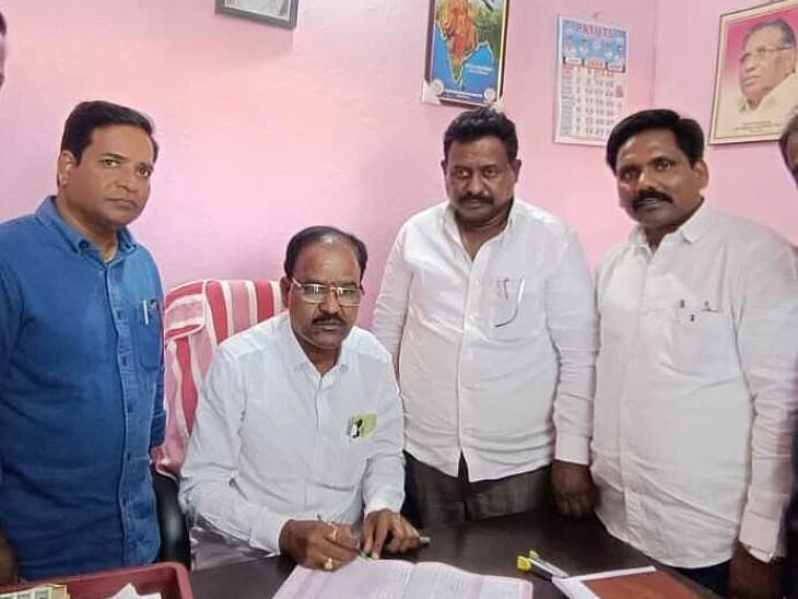 నూతన ఎంఈవోగా చెన్నయ్య బాధ్యతలు స్వీకరణ