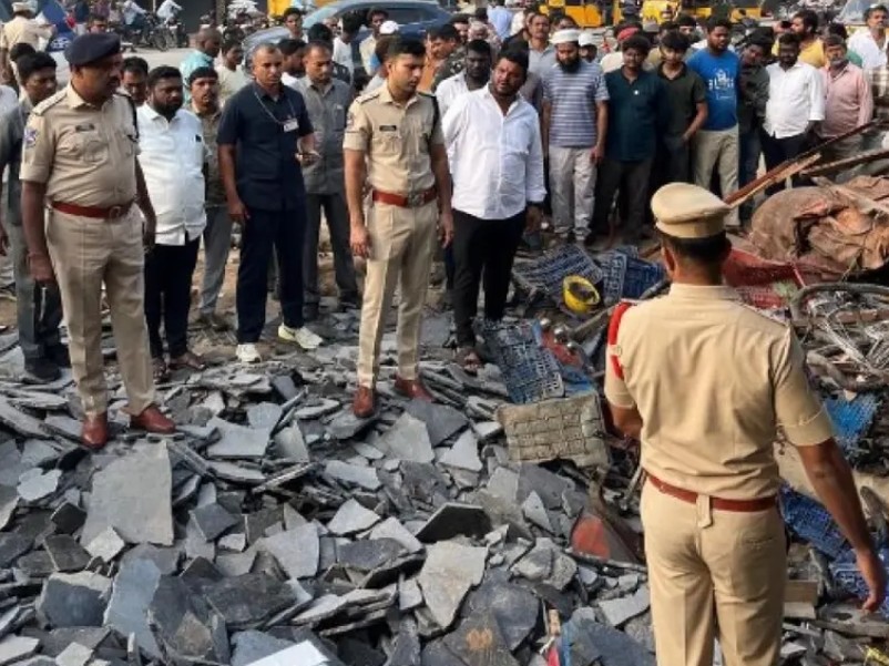 సంఘటన స్థలాన్ని సందర్శించిన ఎస్పీ