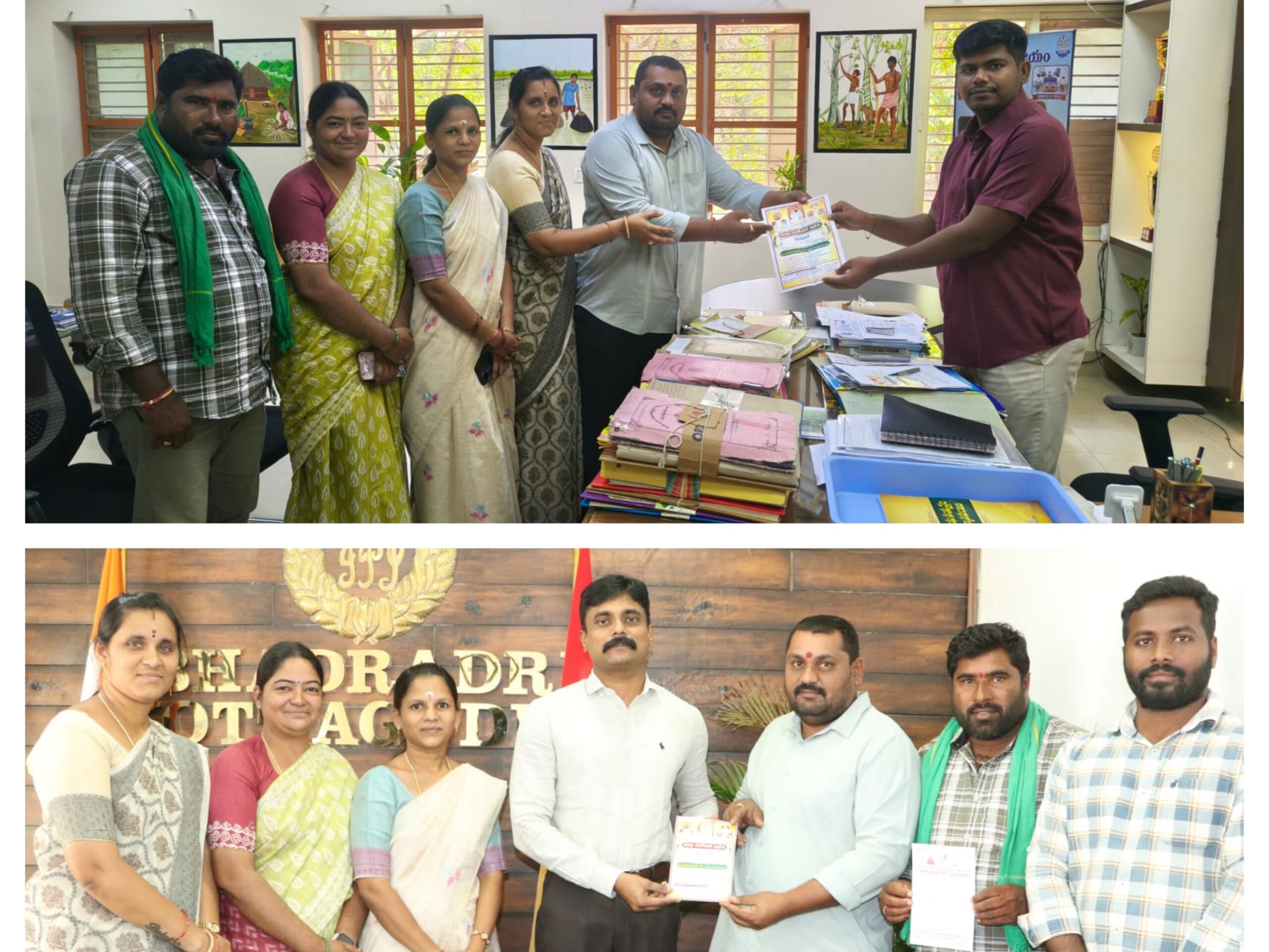 సేవాలాల్ జయంతి వేడుకకు పీవో, ఎస్పికి ఆహ్వానం