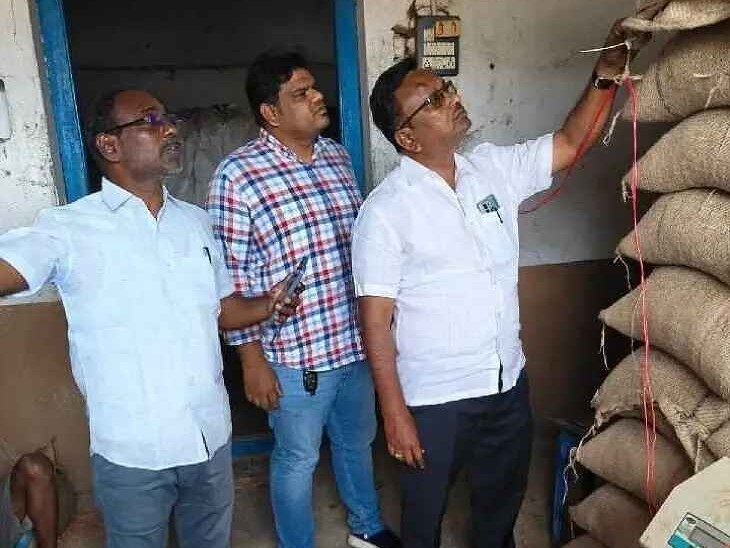 కొనుగోలు కేంద్రాన్ని పరిశీలించిన ADA