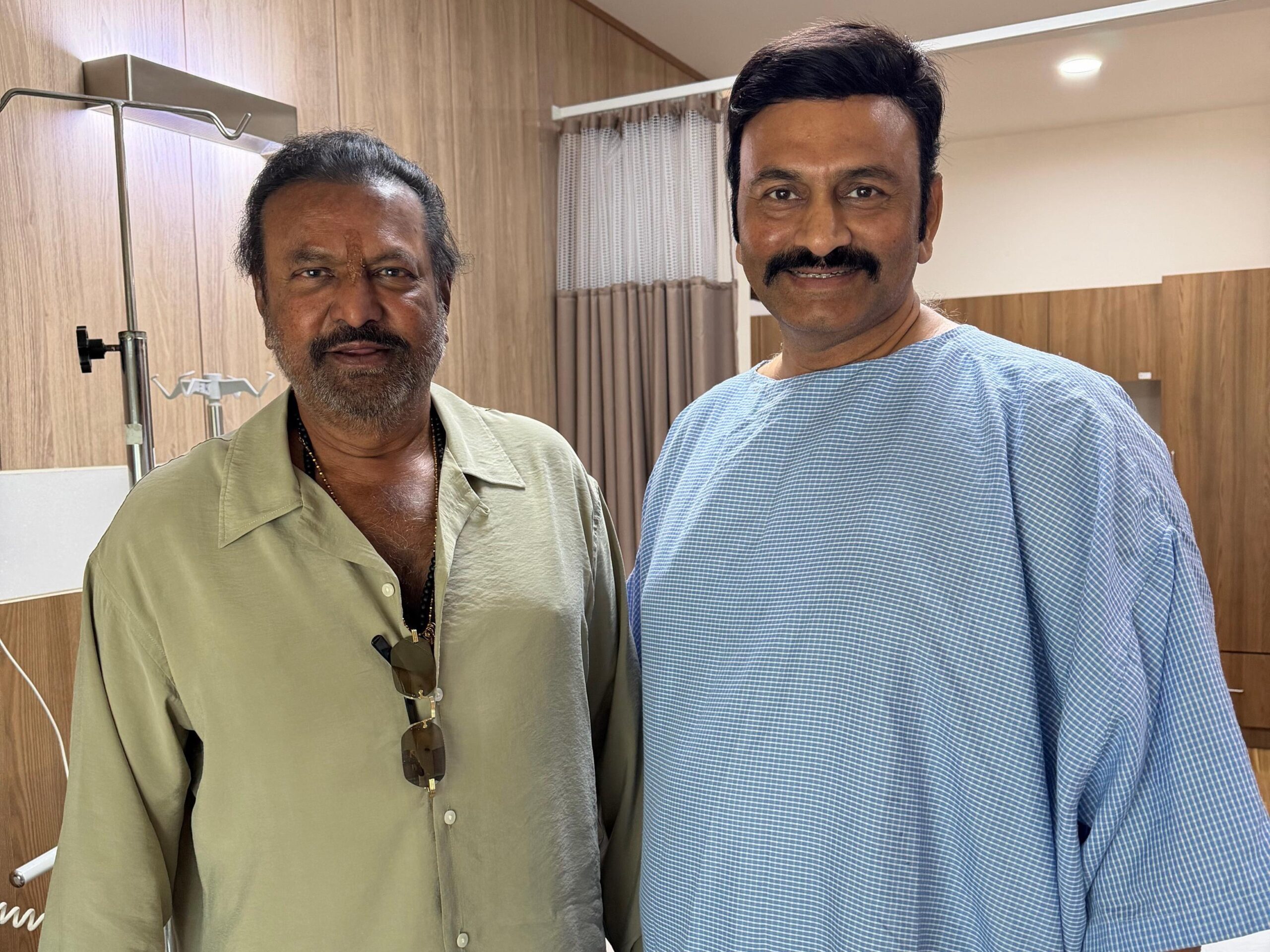 డిప్యూటీ సీఎంను పరామర్శించిన సినీ నటుడు