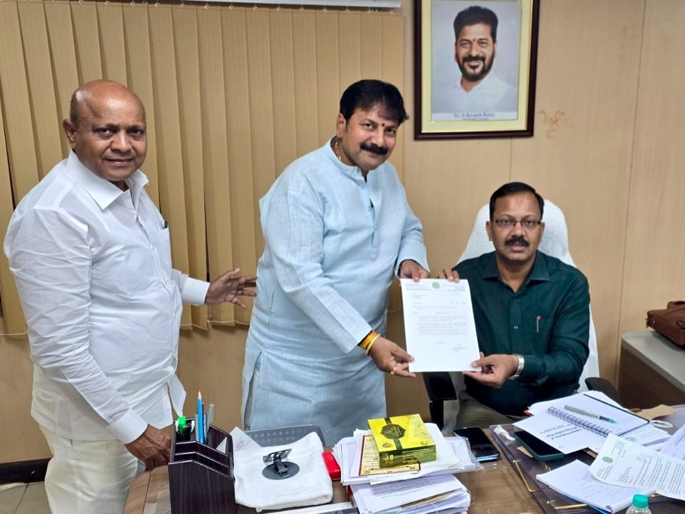 అర్బన్ బయోడైవర్సిటీ అభివృద్ధి అంశాలపై వినతిపత్రం