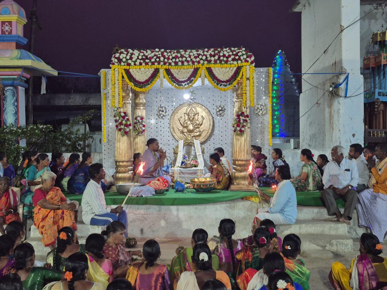 ఉమామహేశ్వర ఆలయంలో శివపార్వతుల కల్యాణోత్సవం