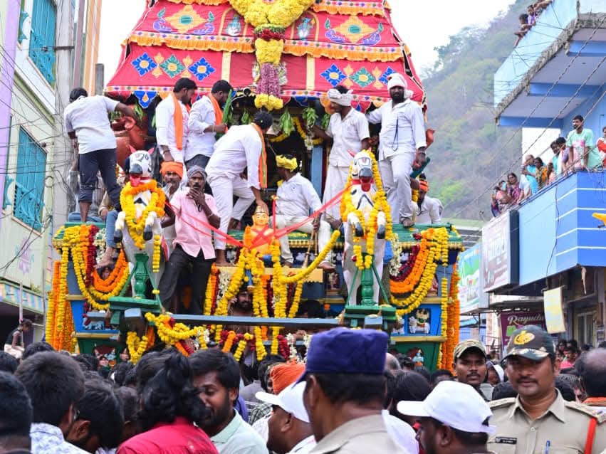 కోరుకొండ నరసన్న ఉత్సవాలలో రథోత్సవం
