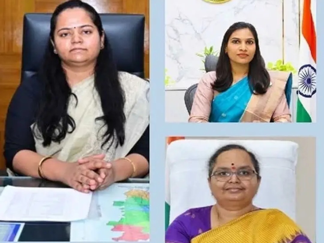 ఉమ్మడి జిల్లాలో ముగ్గురు కలెక్టర్లు మహిళలే!