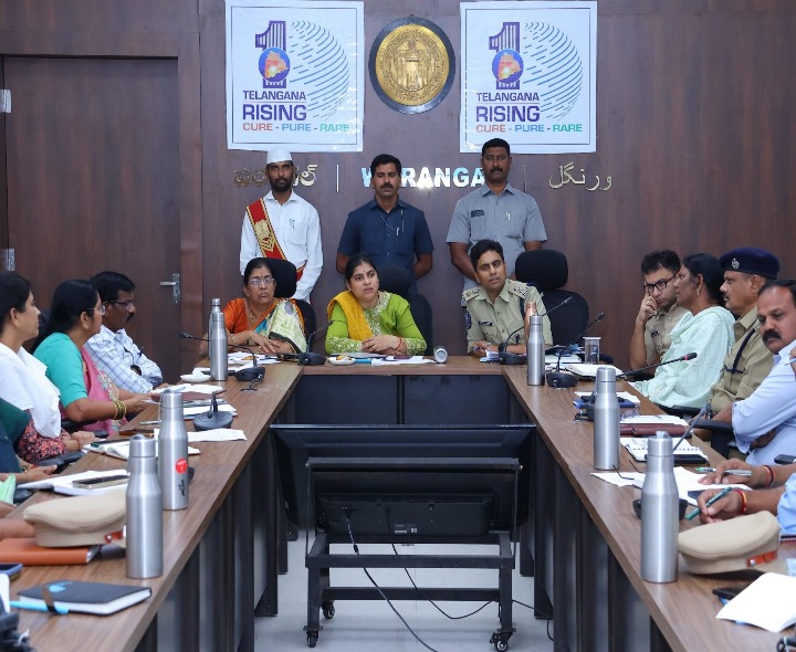 ప్రమాదాల నివారణ పై సమీక్ష నిర్వహించిన కలెక్టర్