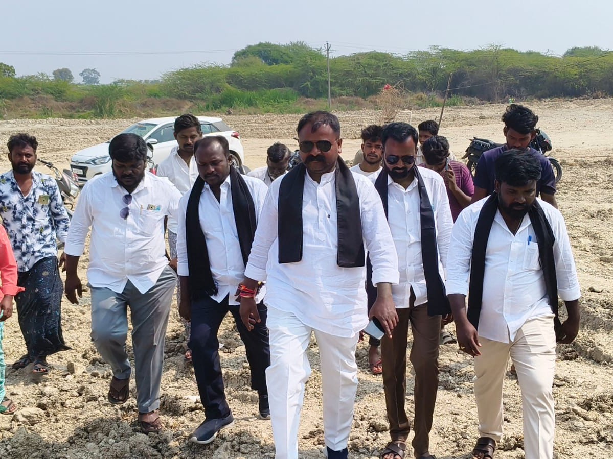 పెద్దకడబూర్‌లో పర్యటించిన MRPS రాష్ట్ర అధ్యక్షుడు