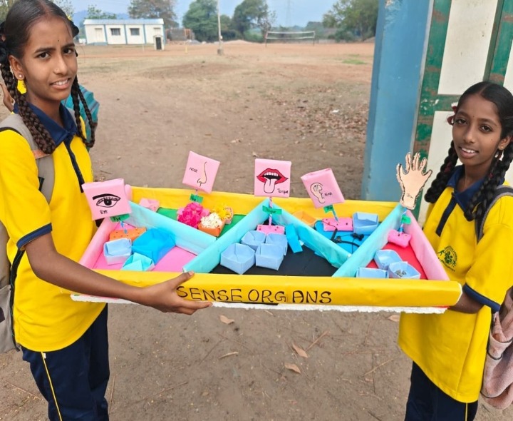 కుక్కలగూడూర్ ZPHSలో విద్యార్థుల అద్భుత ప్రదర్శన