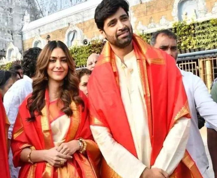 తొలిసారి తిరుమలకు హీరోయిన్ మృణాల్