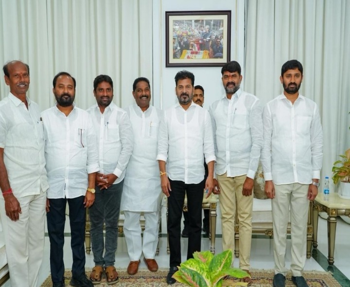 సీఎం రేవంత్ రెడ్డిని కలిసిన ఎమ్మెల్యే