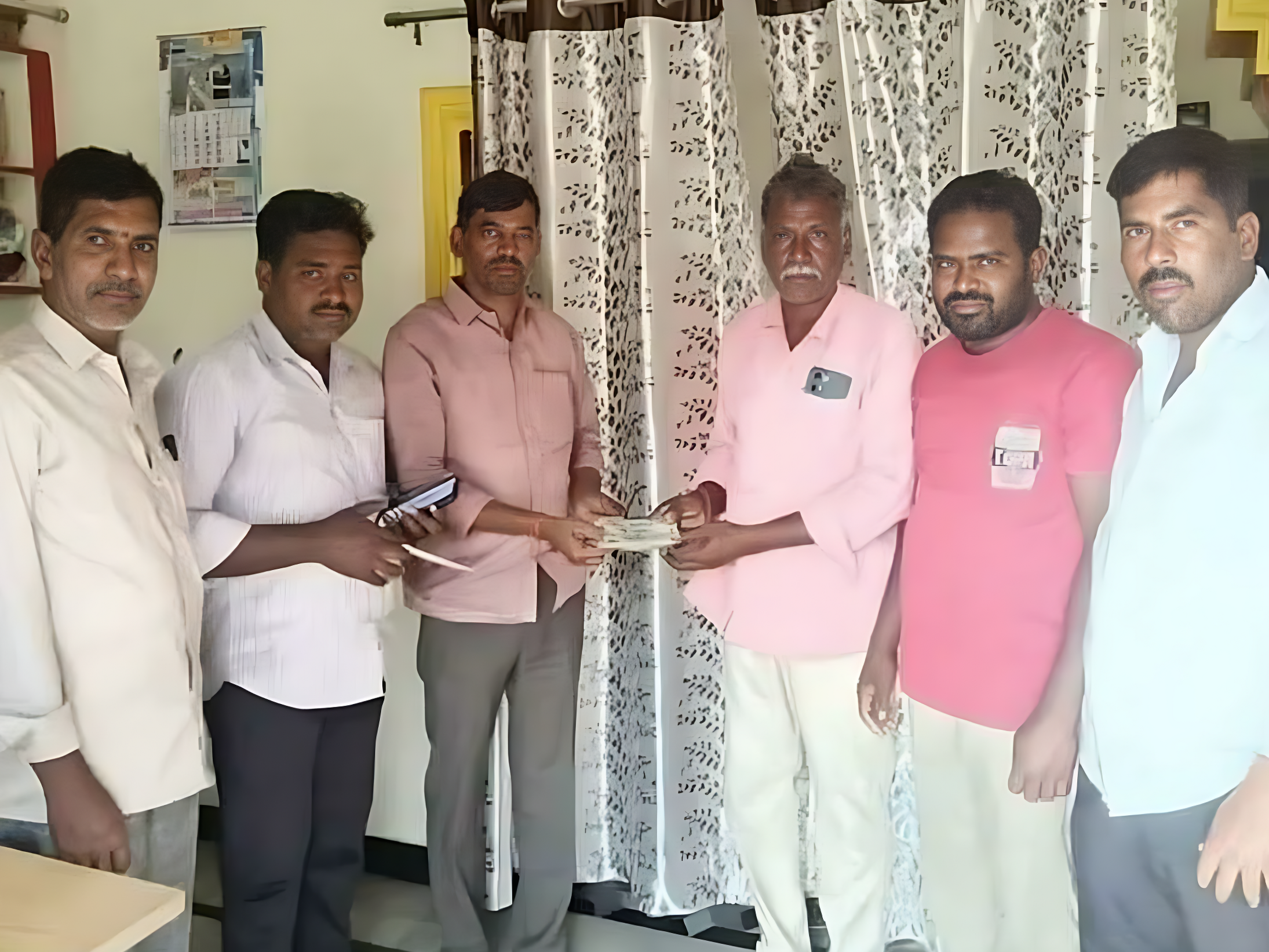 మల్లన్న ఆలయానికి భక్తుడి విరాళం