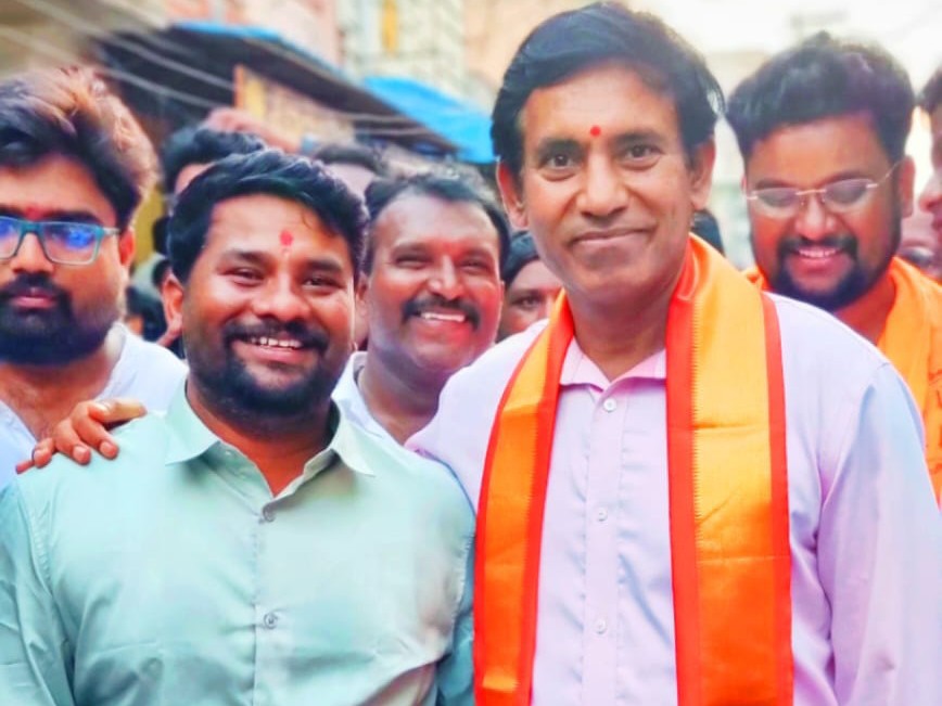 బీజేపీ జిల్లా ప్రధాన కార్యదర్శిగా శ్రీనివాస ఆచారి