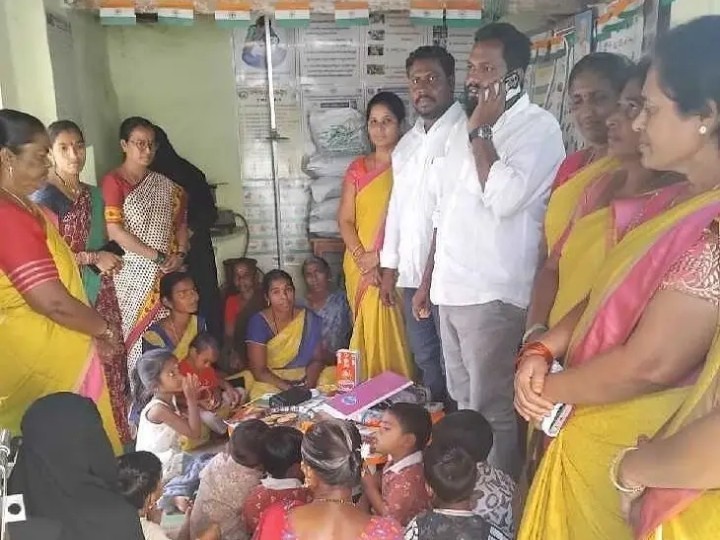 అంగన్వాడీలో గ్రాడ్యుయేషన్ డే ప్రోగ్రాం