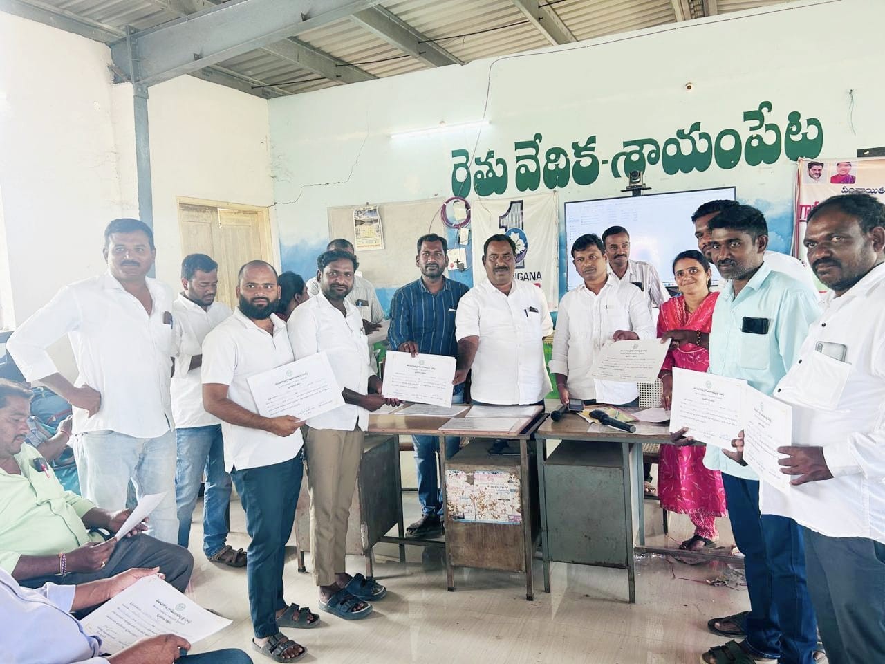 శాయంపేటలో వార్డు మెంబర్లకు శిక్షణ కార్యక్రమం..