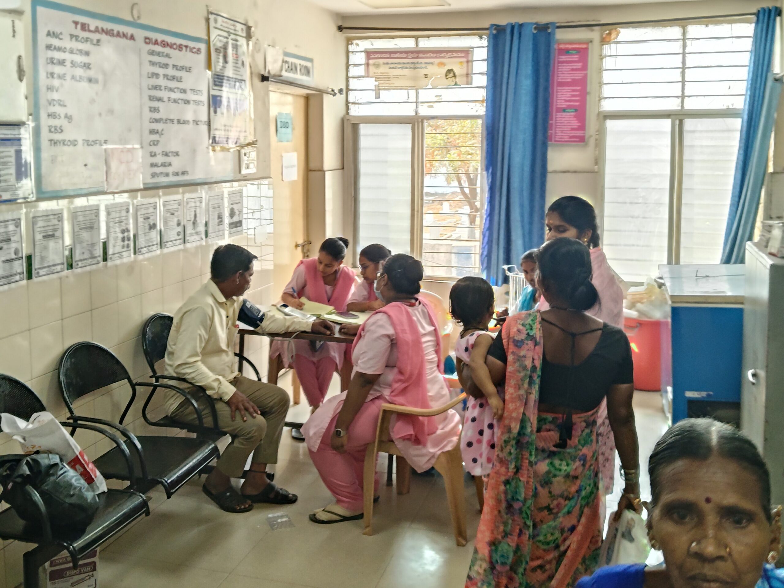 ఉప్పల్ PHCలో నిత్యం బీపీ, షుగర్ పరీక్షలు..!