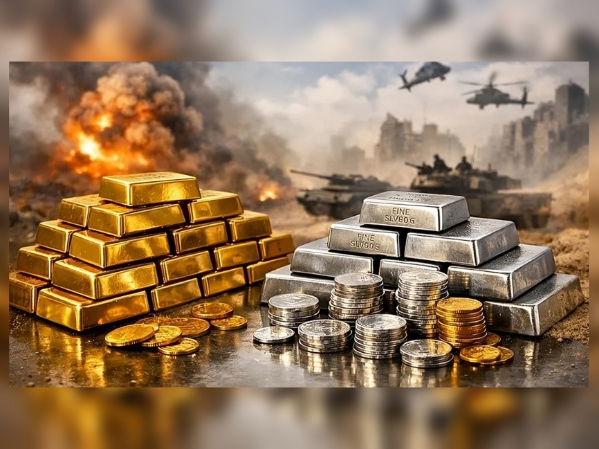 యుద్ధం సెగ.. భగ్గుమంటున్న బంగారం, వెండి ధరలు