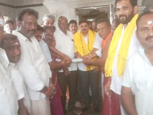 శ్రీమాతంగిశ్వరస్వామి సేవలో శంకర్ రెడ్డి