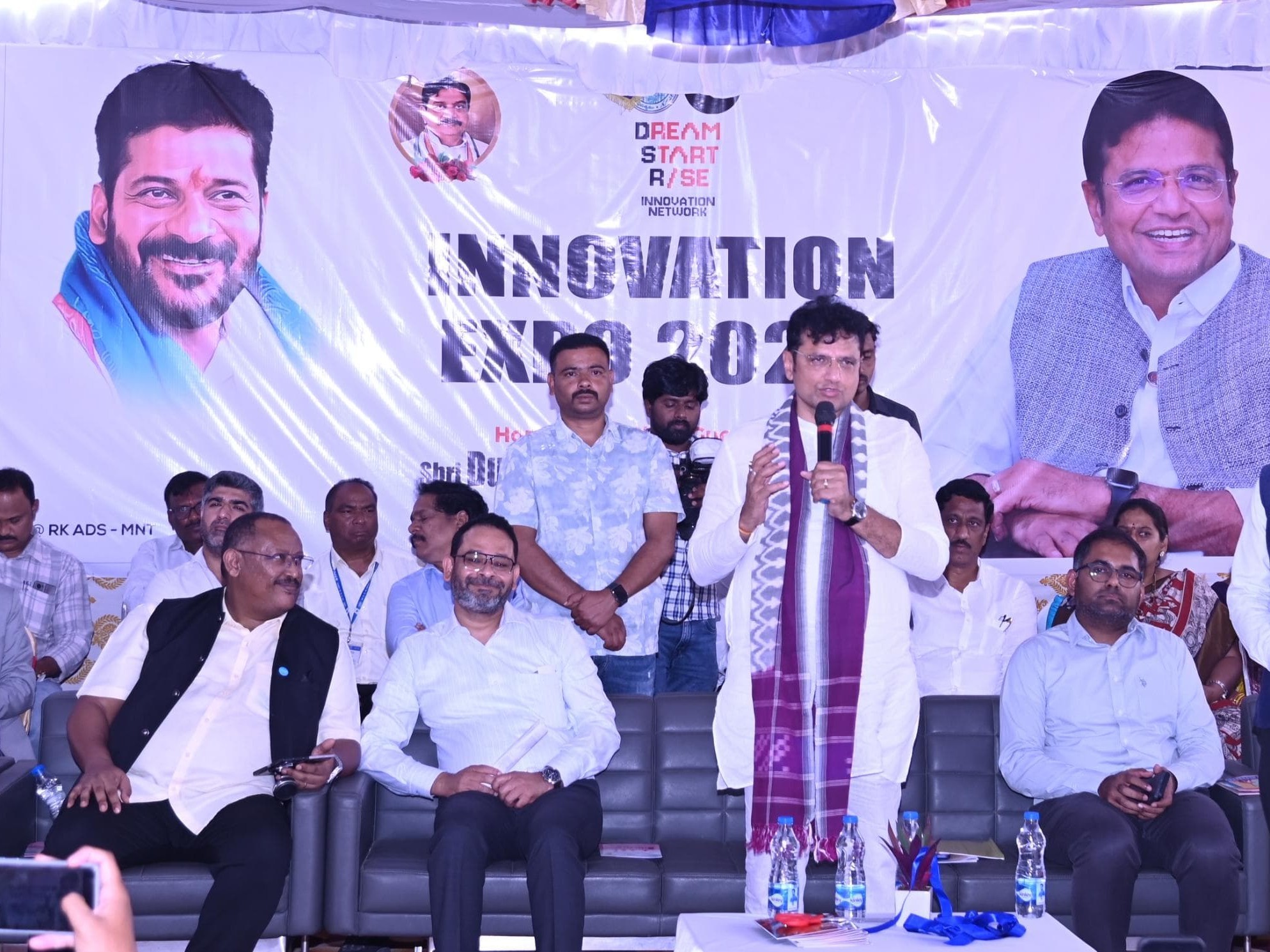 నూతన ఆవిష్కరణలకు ప్రోత్సాహం: మంత్రి శ్రీధర్ బాబు