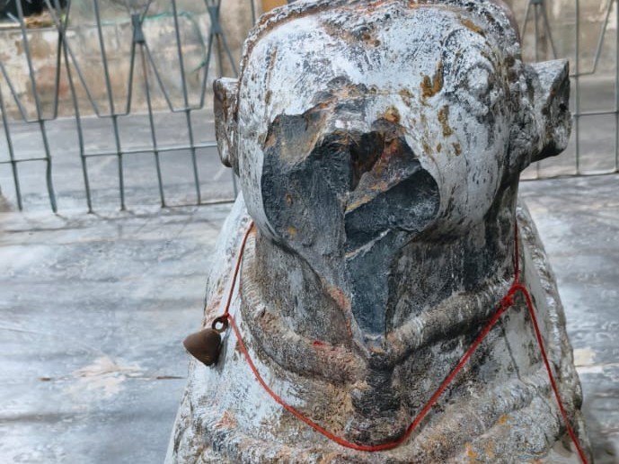 పుష్పగిరిలో అరుదైన ద్విరూప విగ్రహం