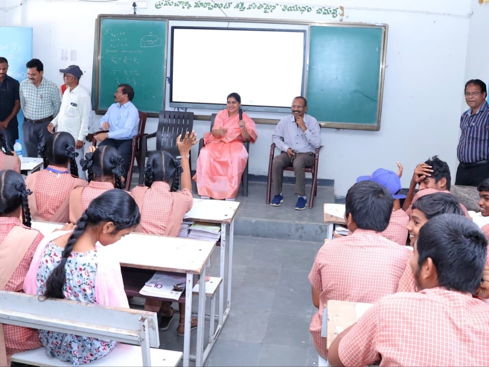 స్ఫూర్తి కార్యక్రమంలో పాల్గొన్న జిల్లా కలెక్టర్