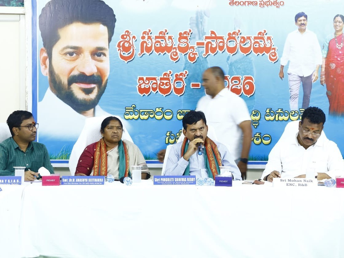 “జంపన్న వాగుపై ఐదు చెక్ డ్యాముల నిర్మాణం”