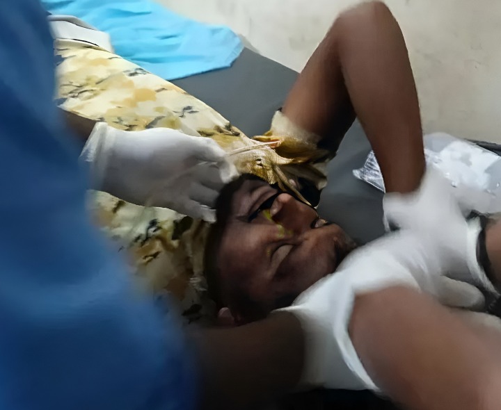 కుటుంబ కలహాలతో వ్యక్తి ఆత్మహత్యాయత్నం