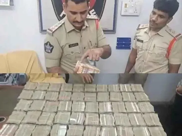 భారీగా పట్టుబడ్డ నగదు.. ఓ వ్యక్తి అరెస్ట్..!