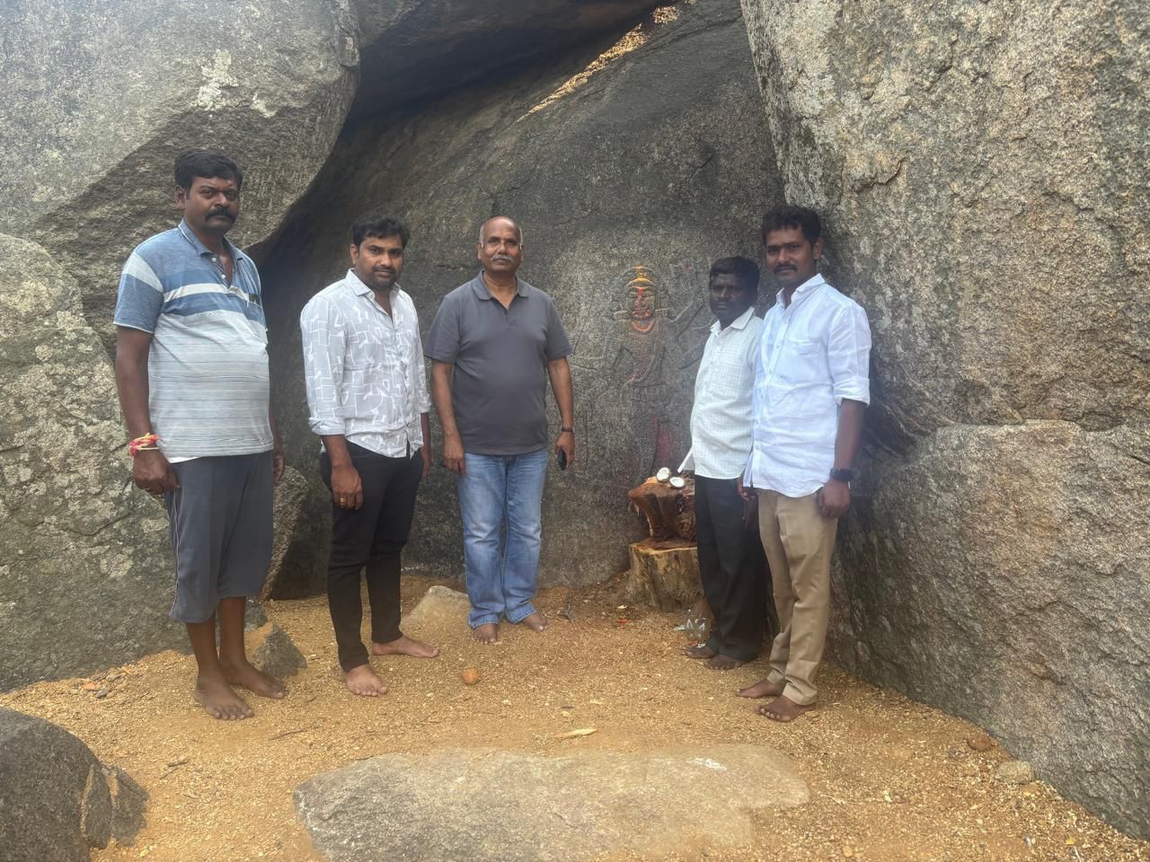 వెలుగులోకి వచ్చిన కాలభైరవుని రూపం